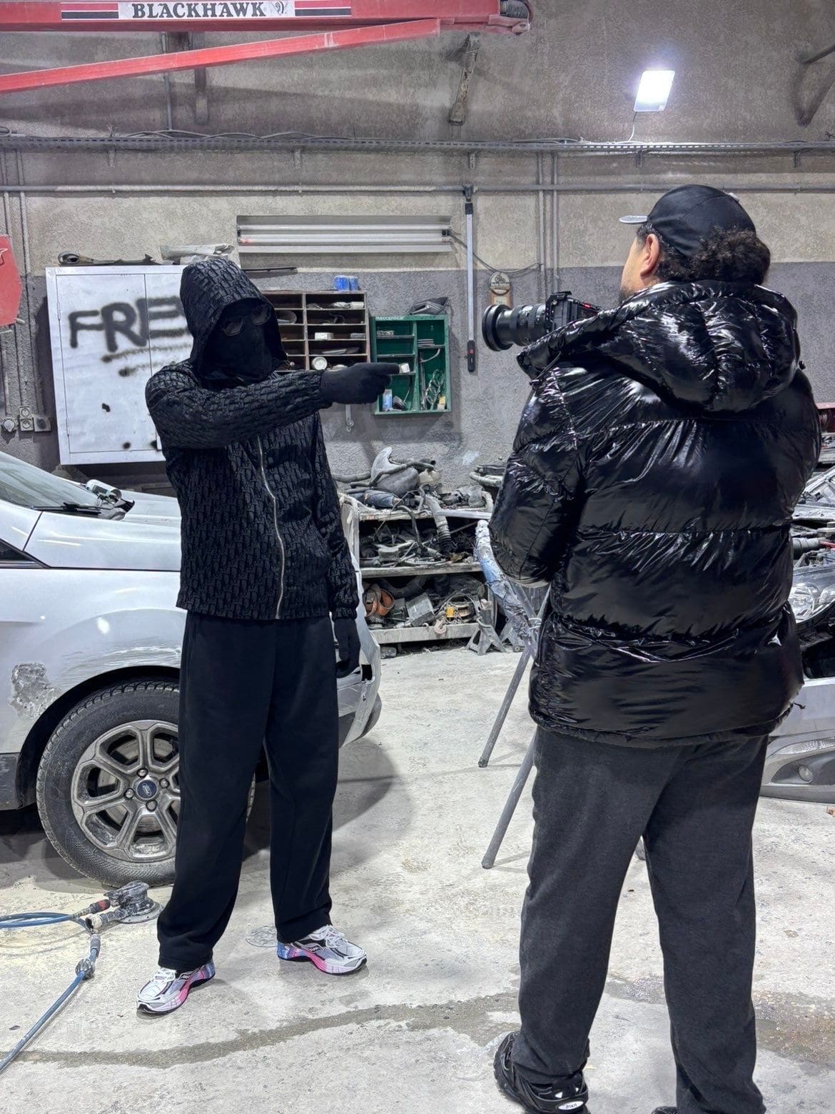 Behind the scenes